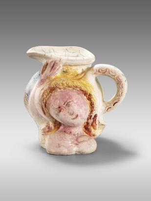 Deuxième femme vase, 1956, Ceramic by Marc Chagall